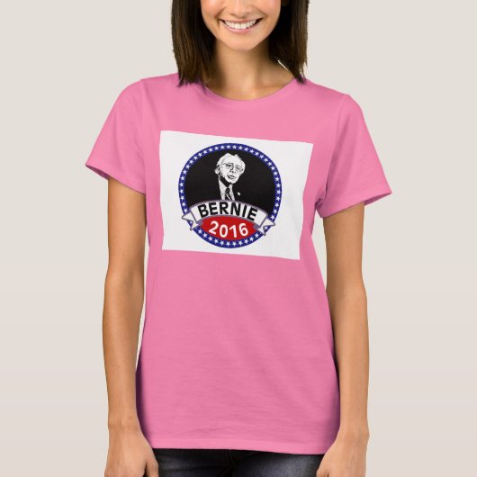 Make Bernie Sanders President 2016 T-shirt (Voorkant)