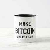 Make Bitcoin great again mug Mok (Midden)