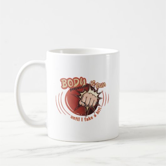 Make body percussion is fun koffiemok (Links)