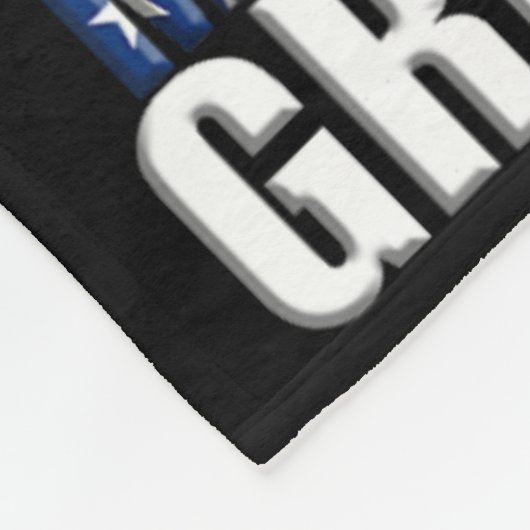 Make Bowling Great Again - Funny Trump Bowling Gif Fleece Deken (Hoek)