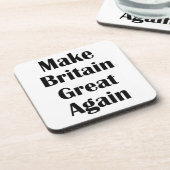 Make Britain Great Again Bier Onderzetter (Linkerzijde)