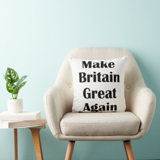 Make Britain Great Again Kussen (Stoel)