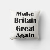 Make Britain Great Again Kussen (Voorkant)