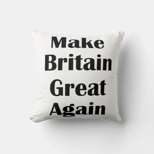 Make Britain Great Again Kussen (Voorkant)
