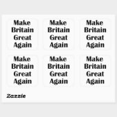 Make Britain Great Again Vierkante Sticker (Vel)