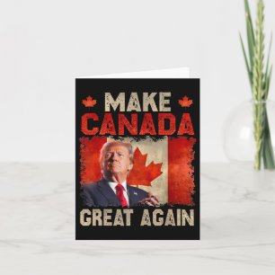Make Canada Great Again Grappig Trump President 20 Kaart