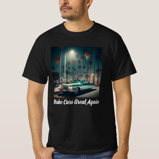 Make Cars Great Again T-shirt (Voorkant)