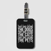 Make Cats Safe Again Grappig 2024 Presidentieel Bagagelabel (Voorkant (verticaal))