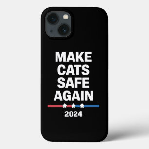 Make Cats Safe Again Grappig 2024 Presidentieel Case-Mate iPhone Case