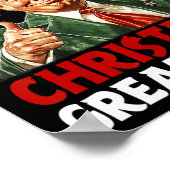 Make Christmas Great Again Santa Funny Trump Xmas  Poster (Hoek)