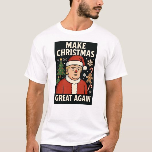 Make Christmas Great Again T-shirt (Voorkant)