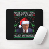 Make Christmas Great Again Trump Mok Shot Never Su Muismat (Met muis)