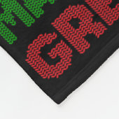 Make Christmas Great Again Xmas Funny Trump Pajama Fleece Deken (Hoek)