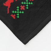 Make Christmas Great Again Xmas Funny Trump Pajama Fleece Deken (Hoek)