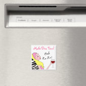 "Make Diva Time" / Ooh La La magnets Magneet (Insitu (Vaatwasser))