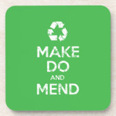 Make Do en Mend Bier Onderzetter (Voorkant)