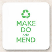 Make Do en Mend Bier Onderzetter (Voorkant)