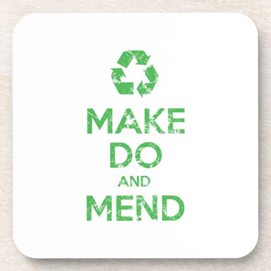 Make Do en Mend Bier Onderzetter (Voorkant)