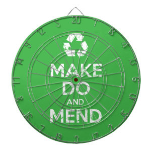 Make Do en Mend Dartbord
