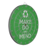 Make Do en Mend Dartbord (Voorkant Links)