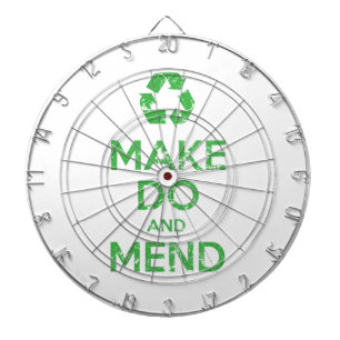 Make Do en Mend Dartbord