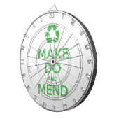 Make Do en Mend Dartbord (Voorkant Rechts)