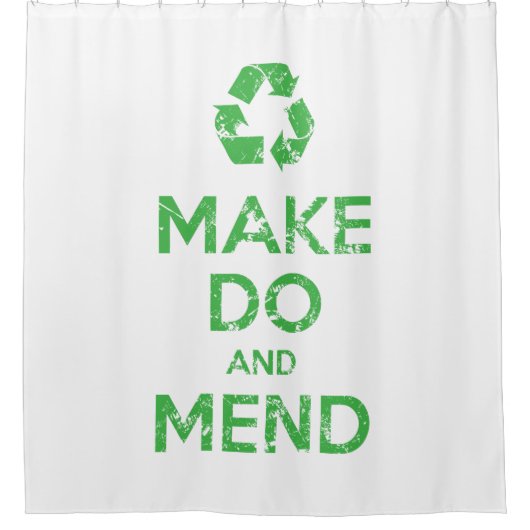 Make Do en Mend Douchegordijn (Voorkant)