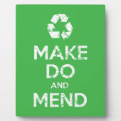 Make Do en Mend Fotoplaat (Voorkant)