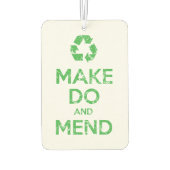 Make Do en Mend Luchtverfrisser (Achterkant)