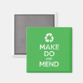 Make Do en Mend Magneet (Voorkant / Achterkant)