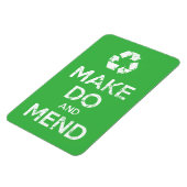 Make Do en Mend Magneet (Linkerzijde)