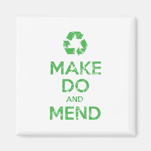 Make Do en Mend Magneet (Voorkant)