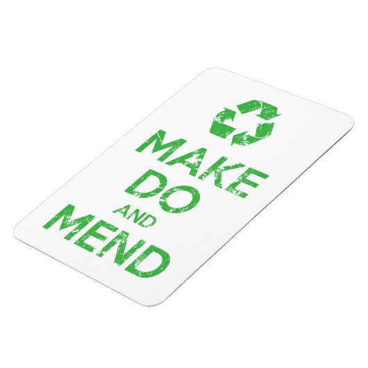 Make Do en Mend Magneet (Linkerzijde)