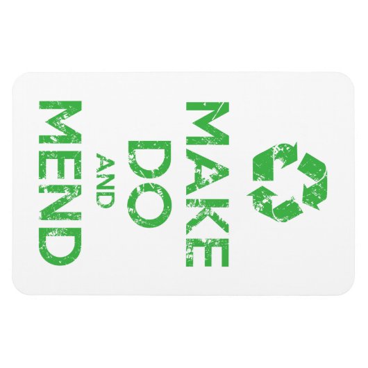 Make Do en Mend Magneet (Horizontaal)