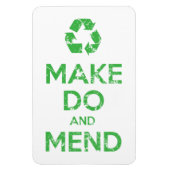 Make Do en Mend Magneet (Verticaal)