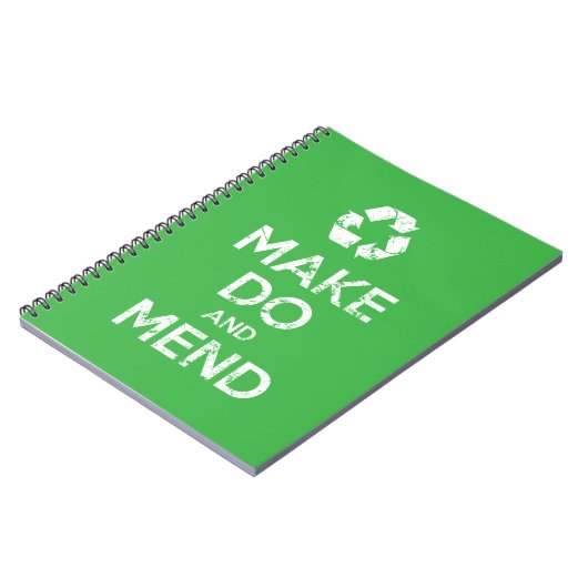 Make Do en Mend Notitieboek (Linkerzijde)