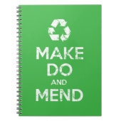 Make Do en Mend Notitieboek (Voorkant)