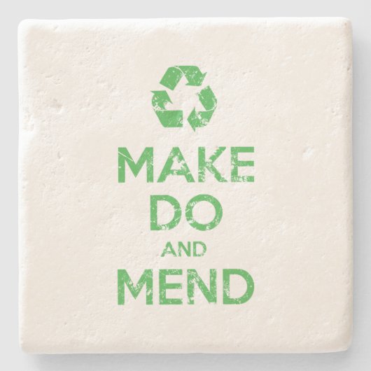 Make Do en Mend Stenen Onderzetter (Voorkant)