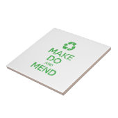 Make Do en Mend Tegeltje (Zijkant)