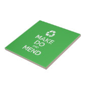 Make Do en Mend Tegeltje (Zijkant)