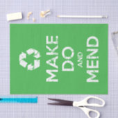 Make Do en Mend Tissuepapier (Craft)