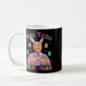 Make Easter Great Again Funny Trump Bunny Spring H Koffiemok (Links)