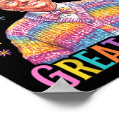 Make Easter Great Again Funny Trump Bunny Spring H Poster (Hoek)
