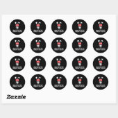 Make Easter Great Again Trump Ronde Sticker (Vel)