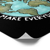 Make Everyday Earth Day 2022 Flower Environmental Poster (Hoek)