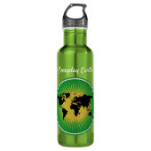 Make Everyday Earth Day Stainless Steel Water Bott Waterfles (Voorkant)
