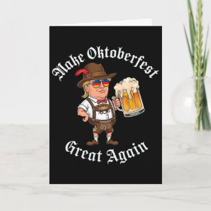 Make Great Again Grappige Trump Drink Bier  Kaart