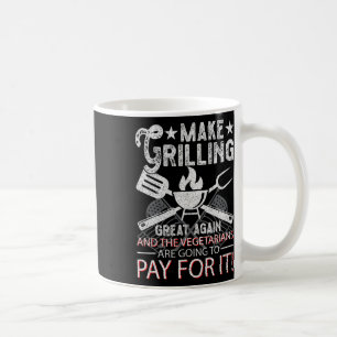 Make Grilling Great Again Trump Bbq Pit Master Gri Koffiemok
