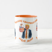 Make Halloween Great Again Donald Trump Funny Mok (Midden)