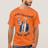 Make Halloween Great Again Donald Trump Funny T-shirt (Voorkant)